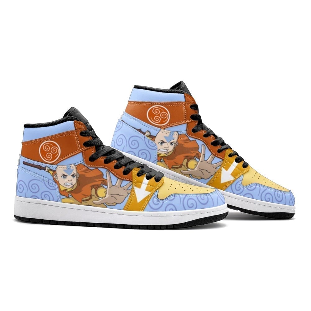 Aang Avatar Air Jordan 1 High Top Shoes
