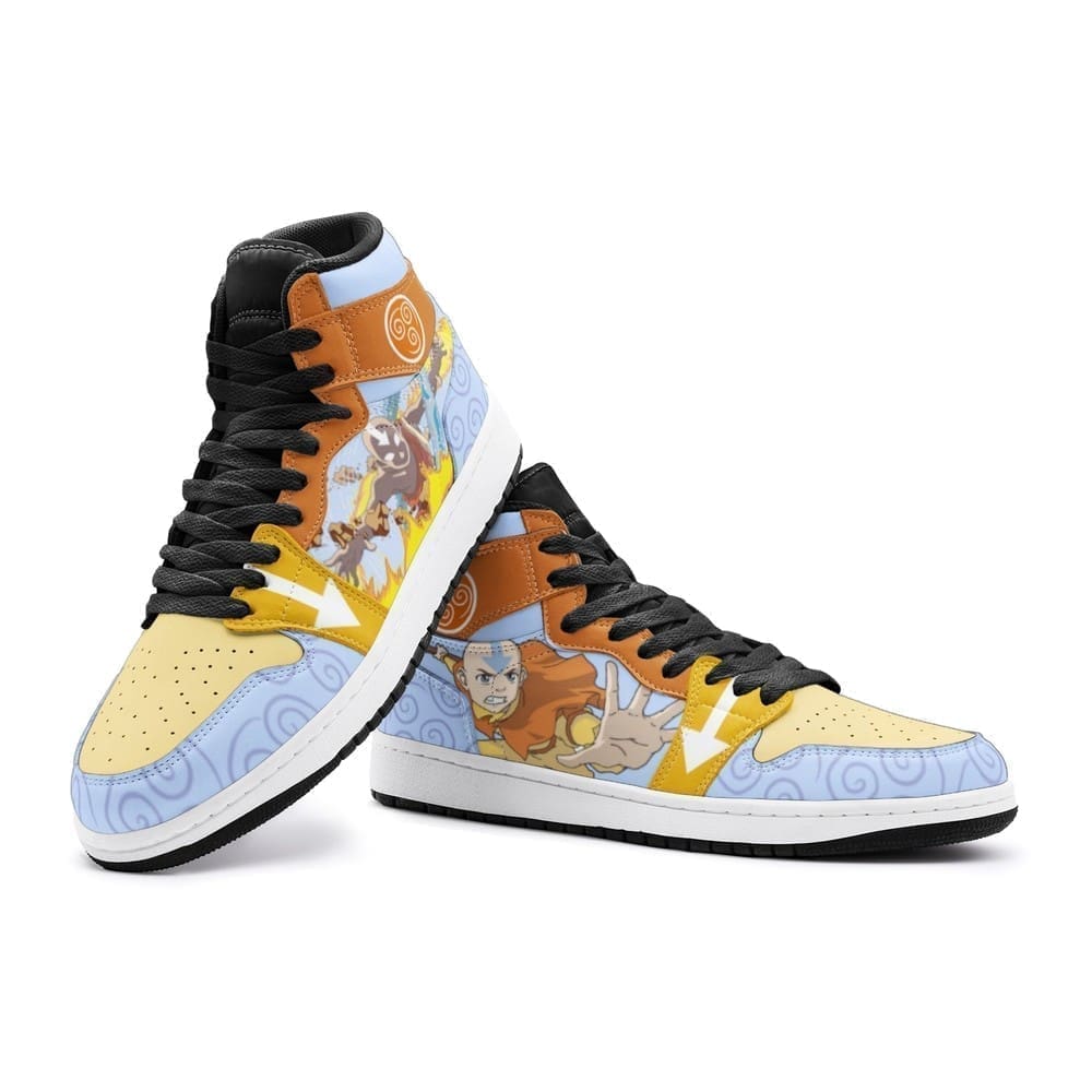 Aang Avatar Air Jordan 1 High Top Shoes