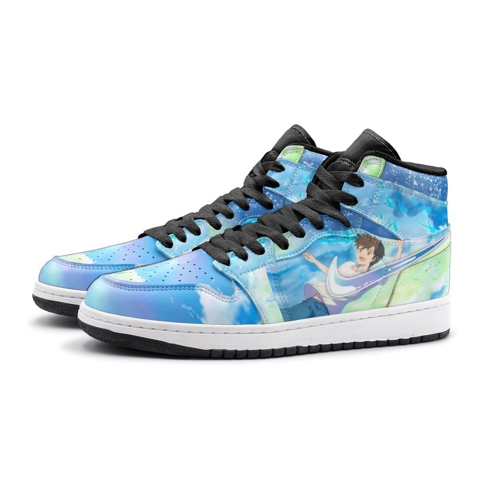 Amano Hina And Morishima Hodaka Air Jordan 1 High Top Shoes
