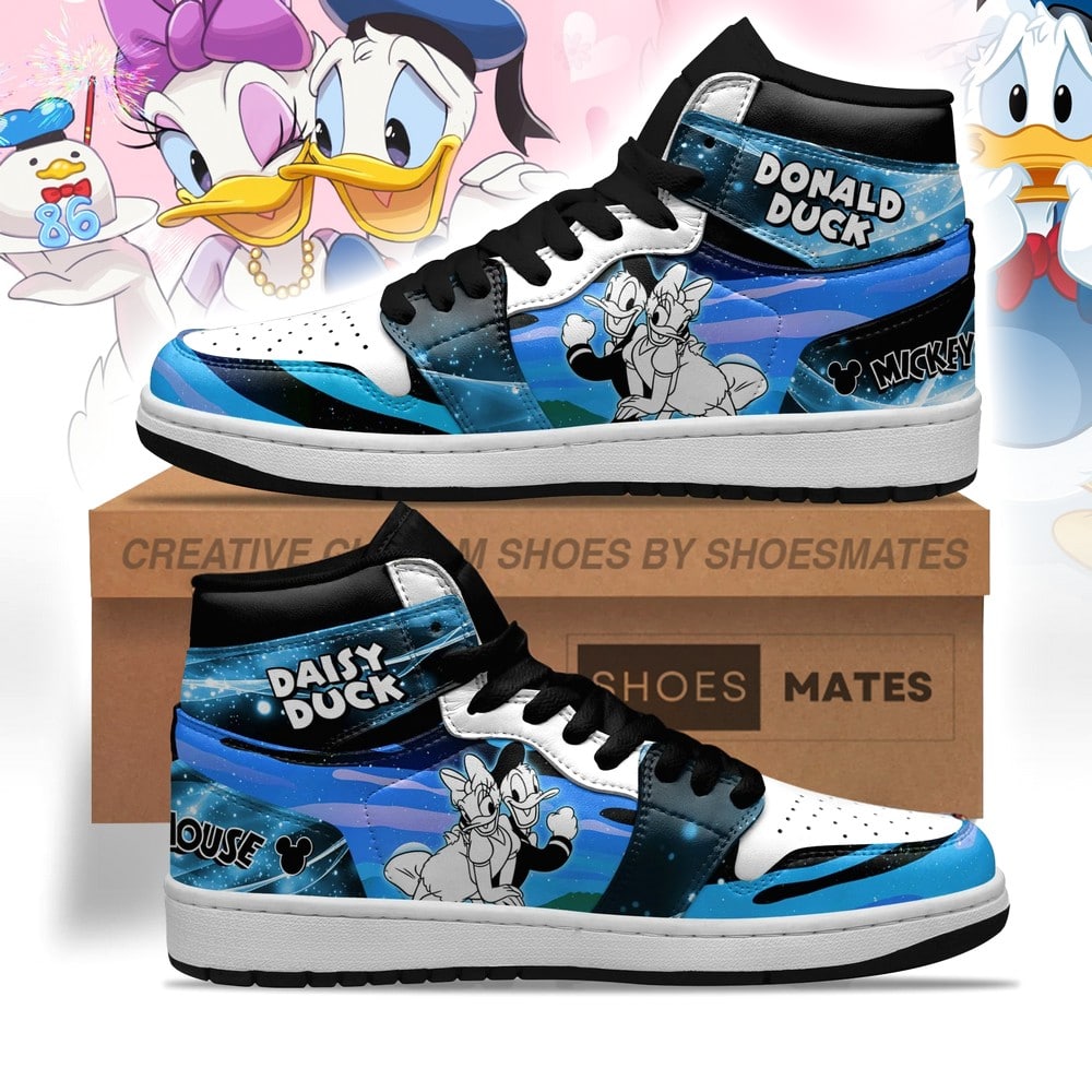 Daisy and Donald High Top Shoes