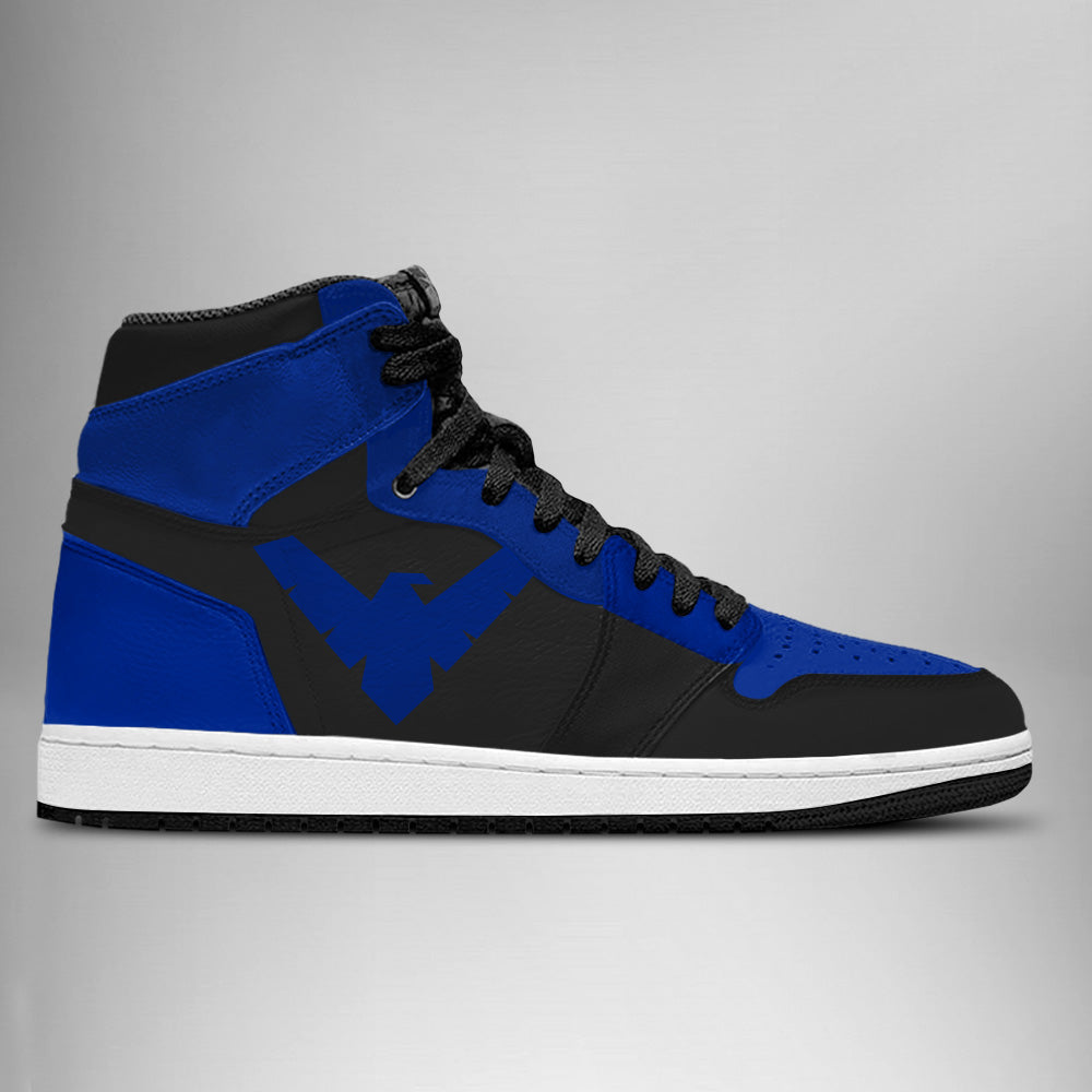 DC Night Wing Air Jordan 1 High Top Shoes