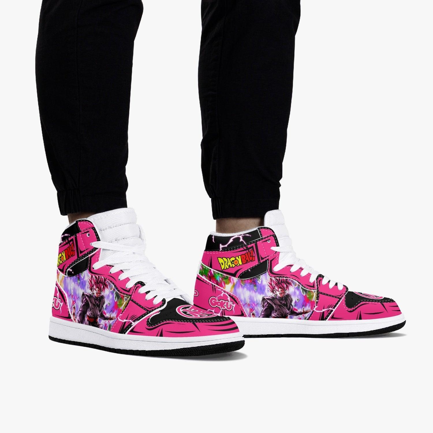 Dragon Ball Super Goku Black Rose AJ1 High Top Shoes