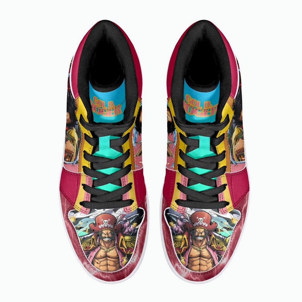 Gol D. Roger One Piece JD1 High Top Shoes