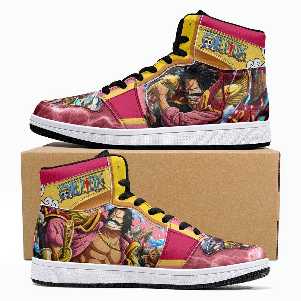 Gol D. Roger One Piece JD1 High Top Shoes