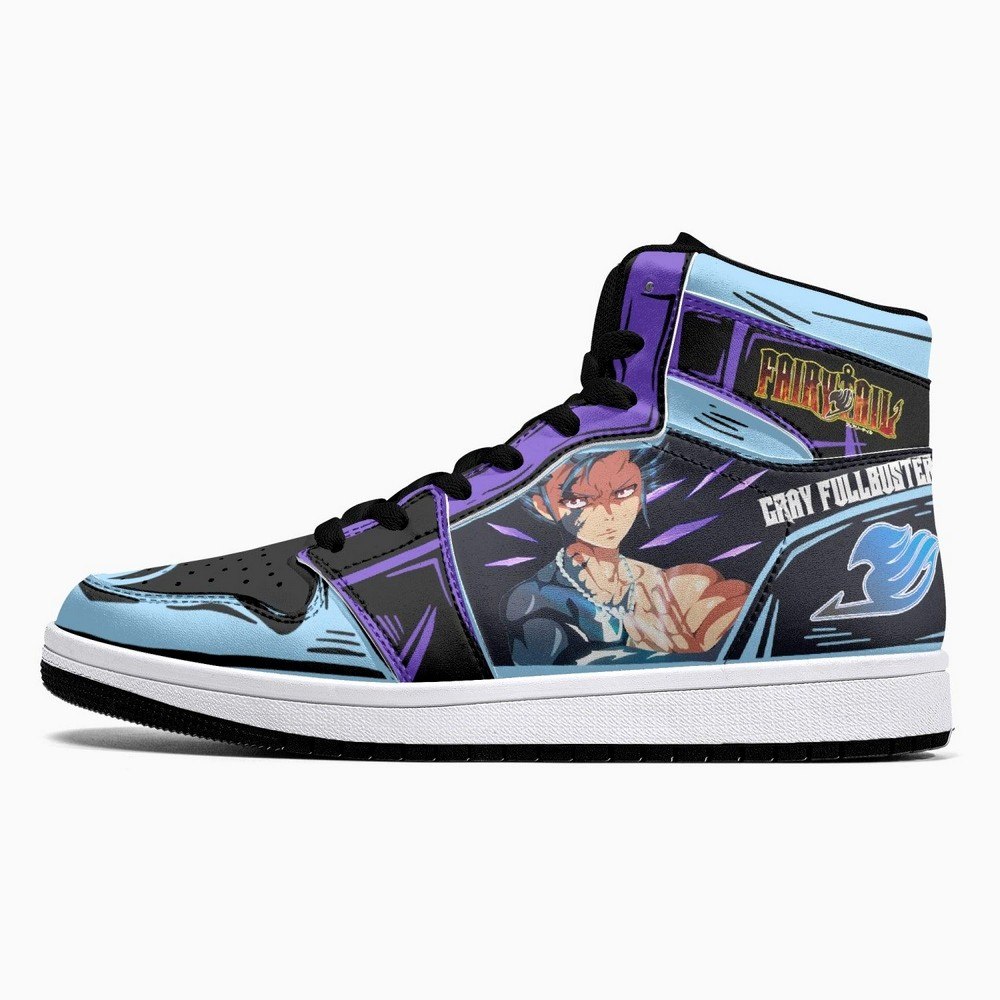 Gray Fullbuster Fairy Tail JD1 High Top Shoes