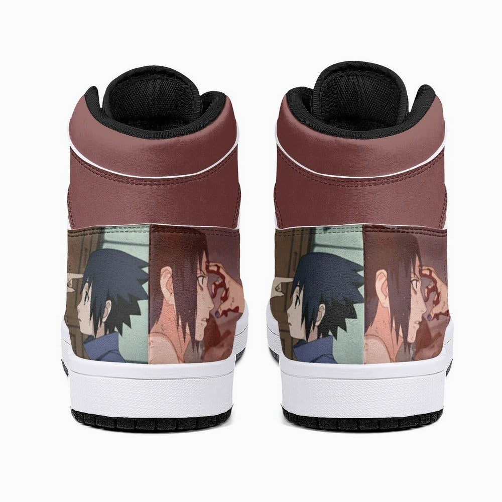 Itachi And Sasuke Clan Ninja JD1 High Top Shoes