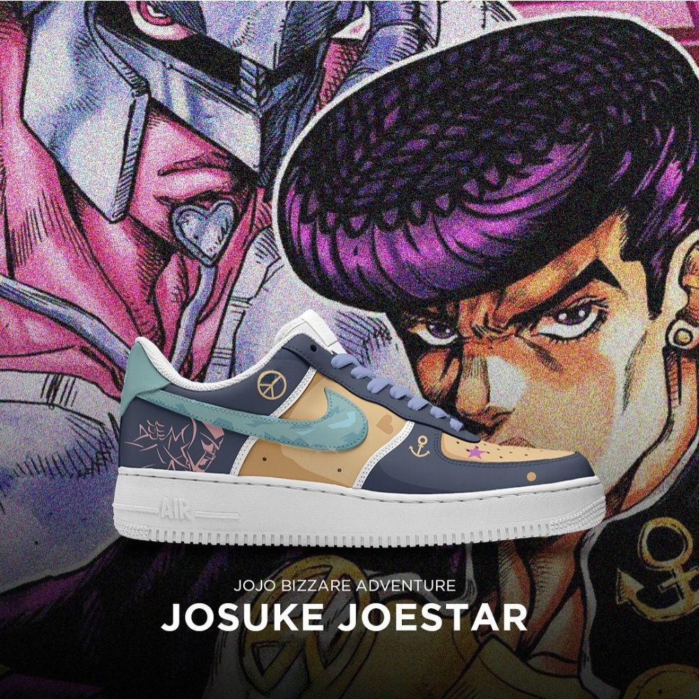 Josuke Joestar Jojo's Bizarre Adventure Low Top Shoes