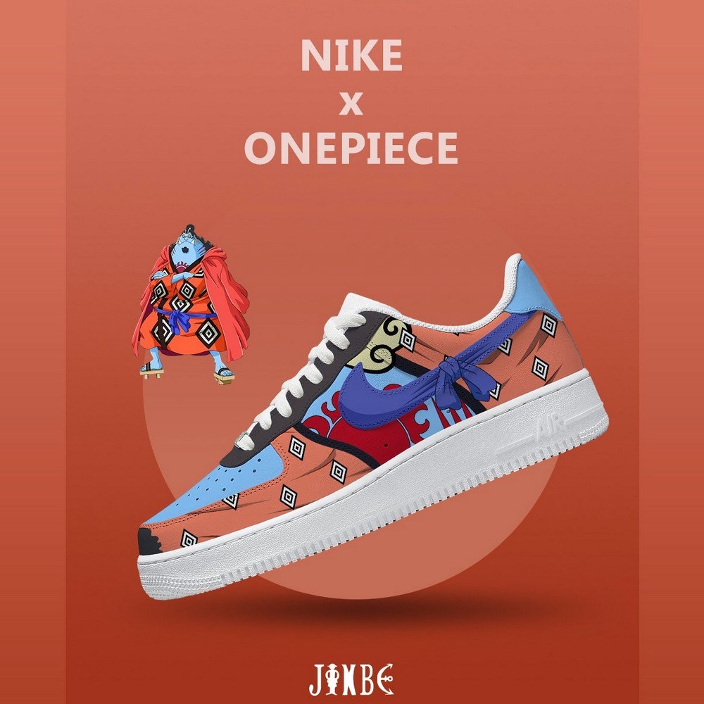 Knight of the Sea Jinbe V.1 One Piece Limited Low Top Shoes