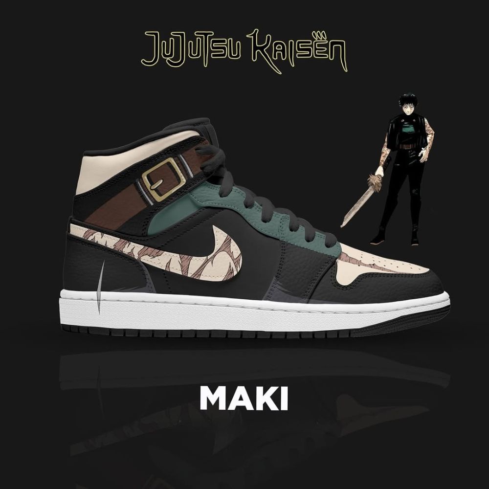 Maki Jujutsu Kaisen Special High Top Shoes