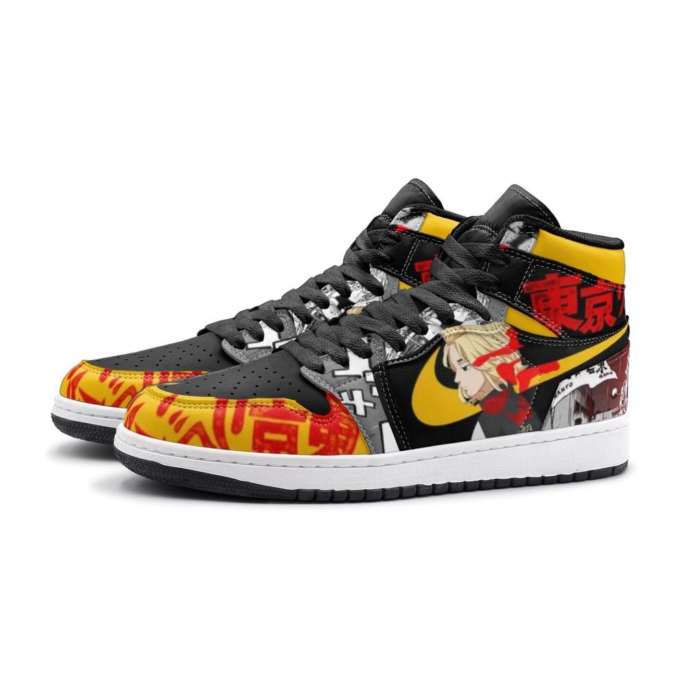 Mikey And Draken Tokyo Revengers J1 High Top Shoes