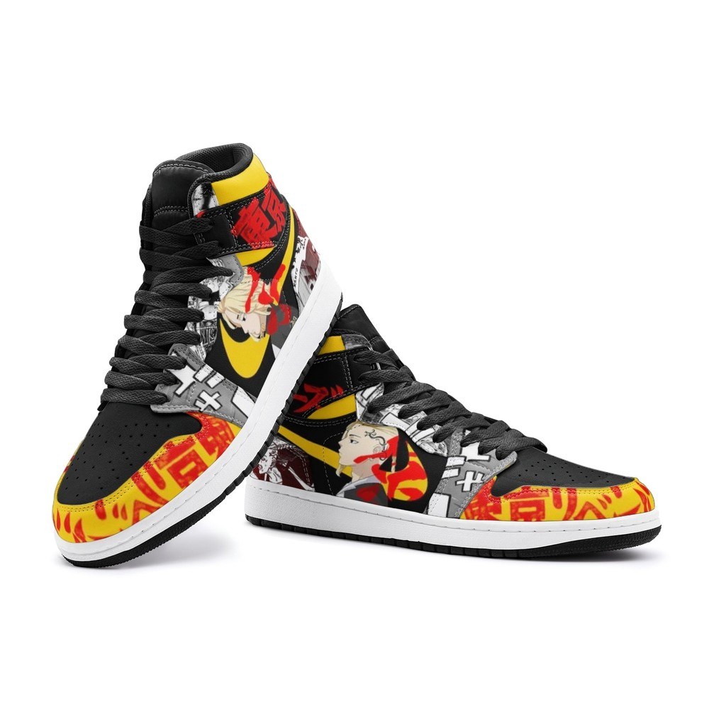 Mikey And Draken Tokyo Revengers J1 High Top Shoes