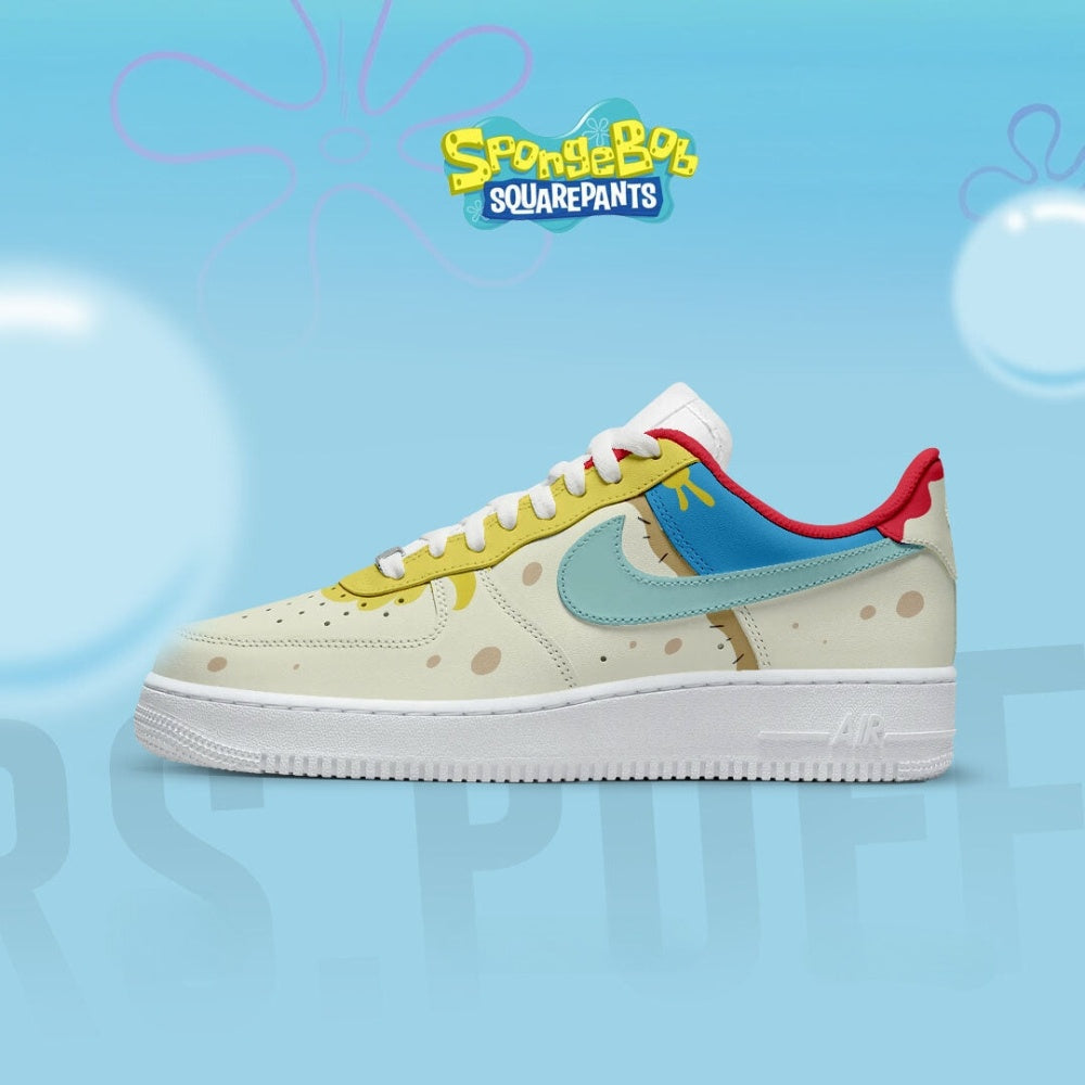 Mrs Puff Spongebob Squarepants AF1 Shoes