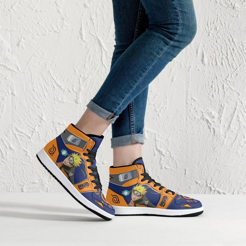 Ninja Uzumaki Rasengan JD1 High Top Shoes