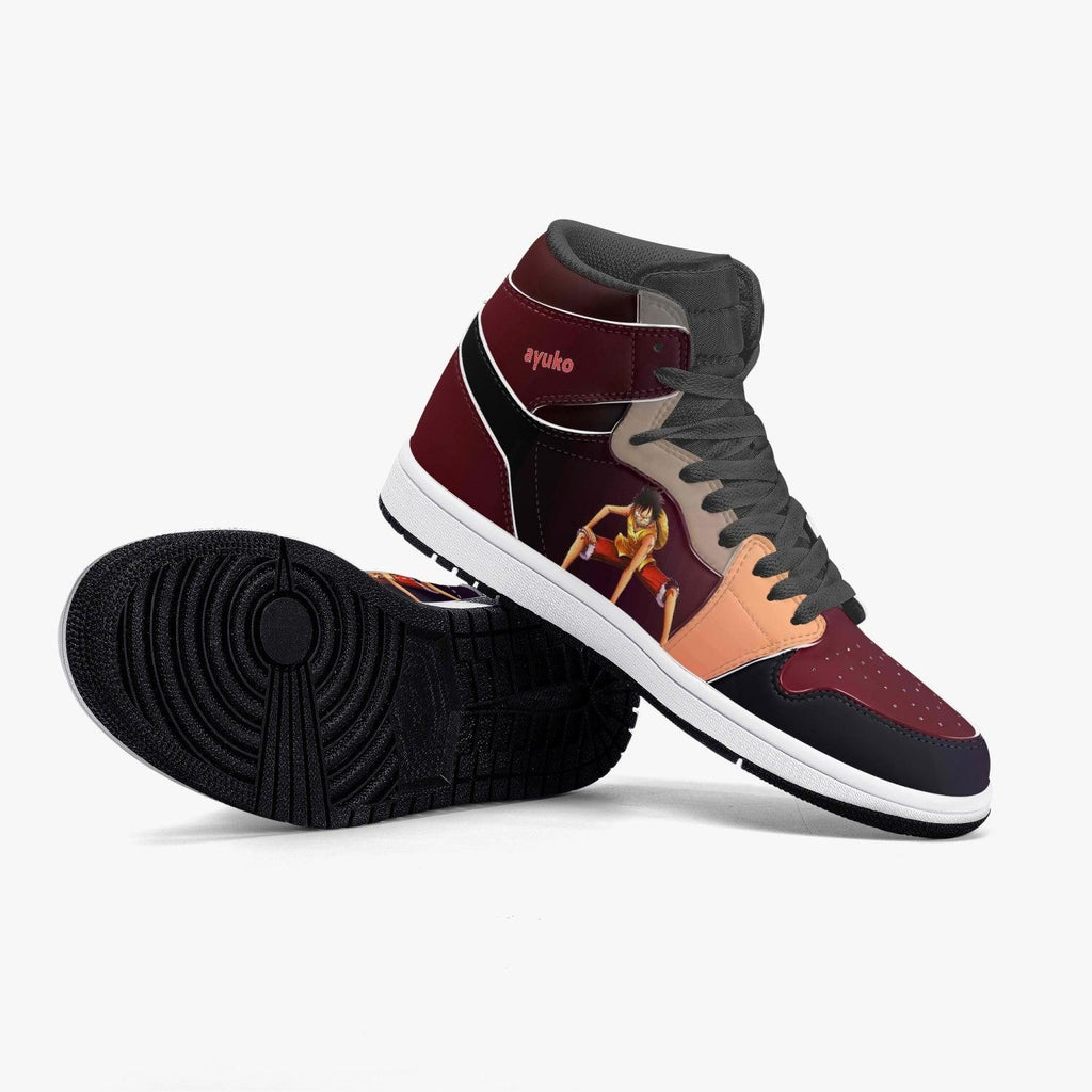 One Piece Luffy AJ1 High Top Shoes v2