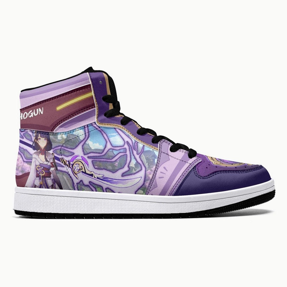 Raiden Shogun Genshin Impact JD1 High Top Shoes