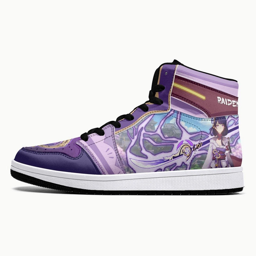 Raiden Shogun Genshin Impact JD1 High Top Shoes