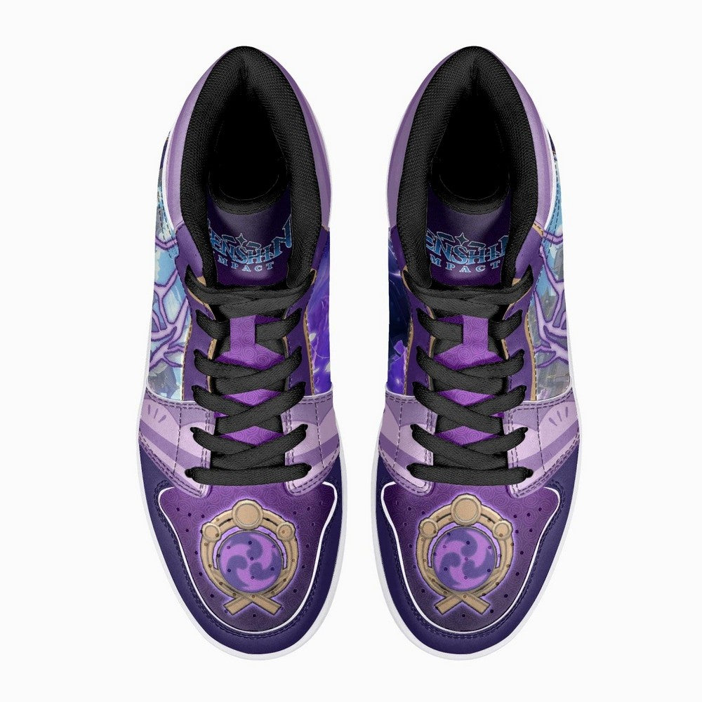 Raiden Shogun Genshin Impact JD1 High Top Shoes