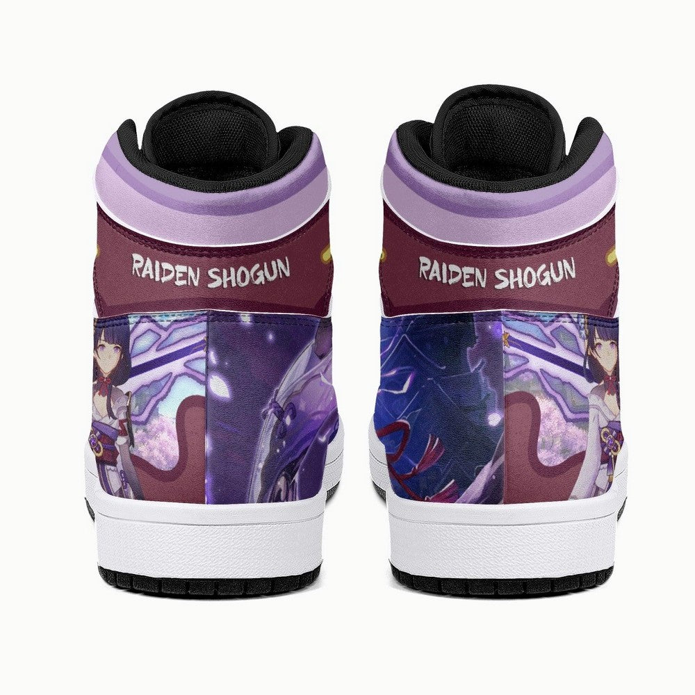 Raiden Shogun Genshin Impact JD1 High Top Shoes