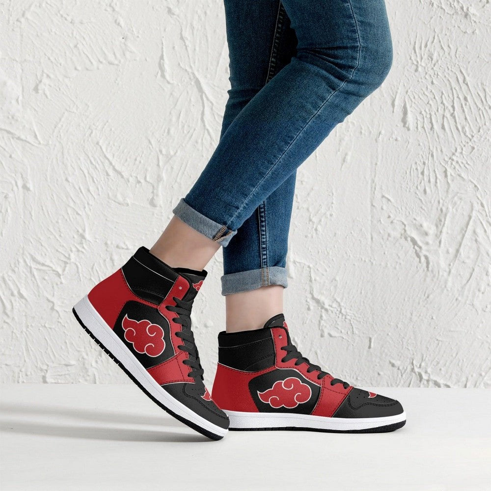 Red Cloud Ninja Custom JD1 High Top Shoes