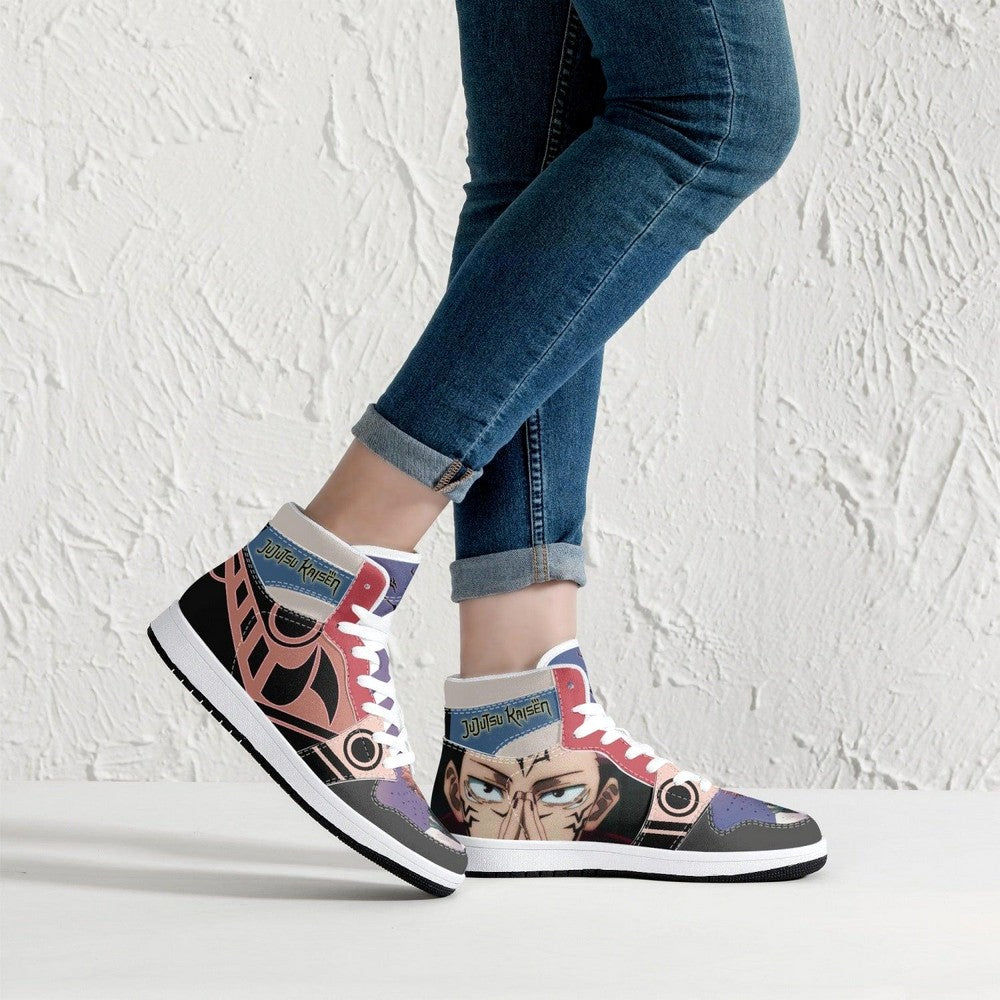 Ryomen Sukuna Sorcery Fight JD1 High Top Shoes