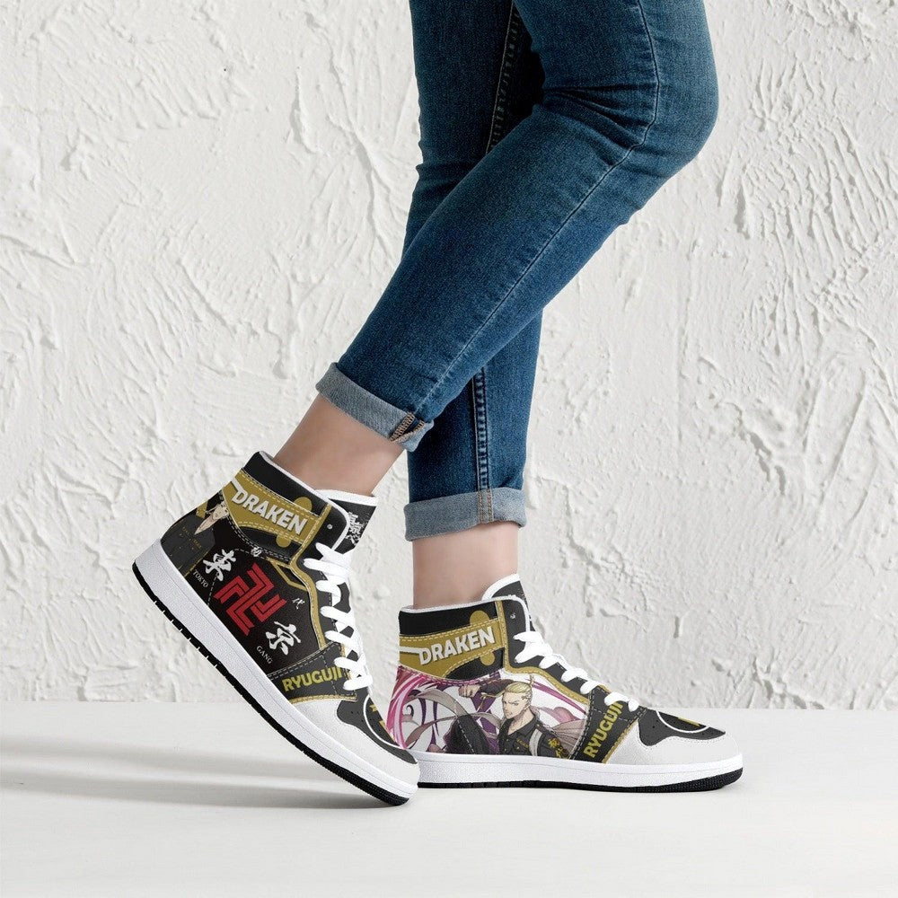 Ryuguji Ken Tokyo Revengers JD1 High Top Shoes