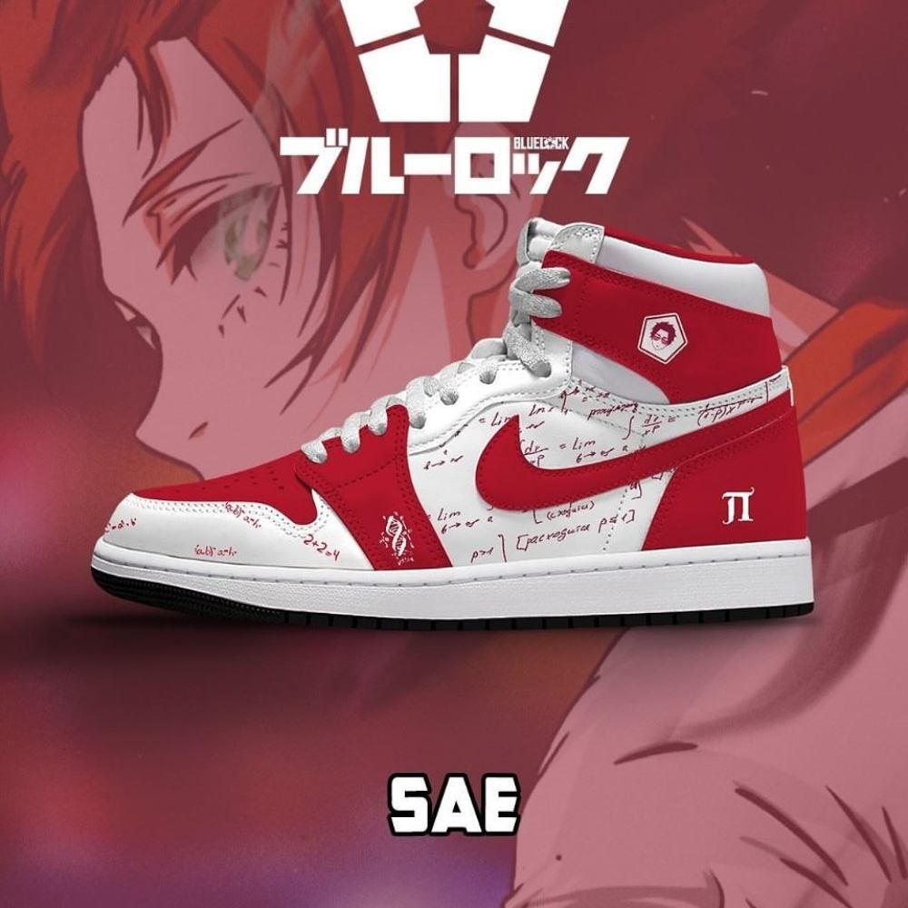 Sae Blue Lock AJ1 High Top Shoes