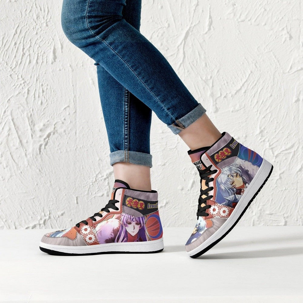 Sesshomaru Dog Yaksha JD1 High Top Shoes