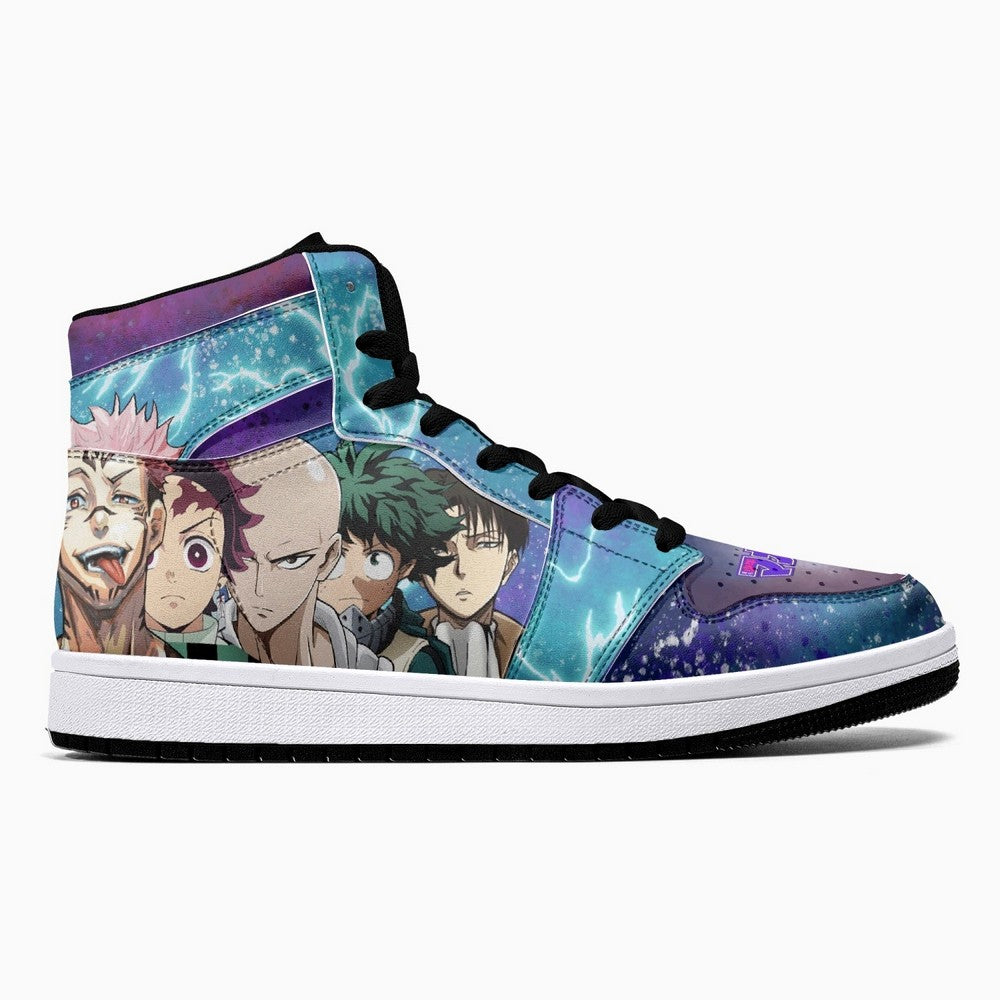 Shonen Classic vs Next Gen JD1 High Top Shoes