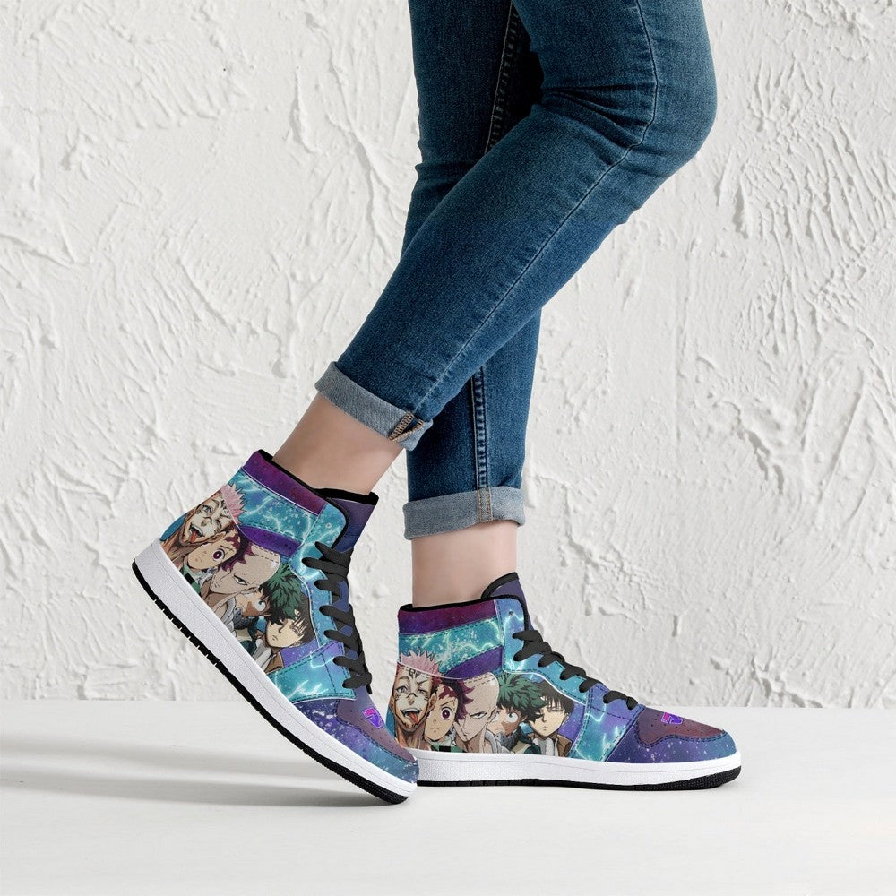 Shonen Classic vs Next Gen JD1 High Top Shoes