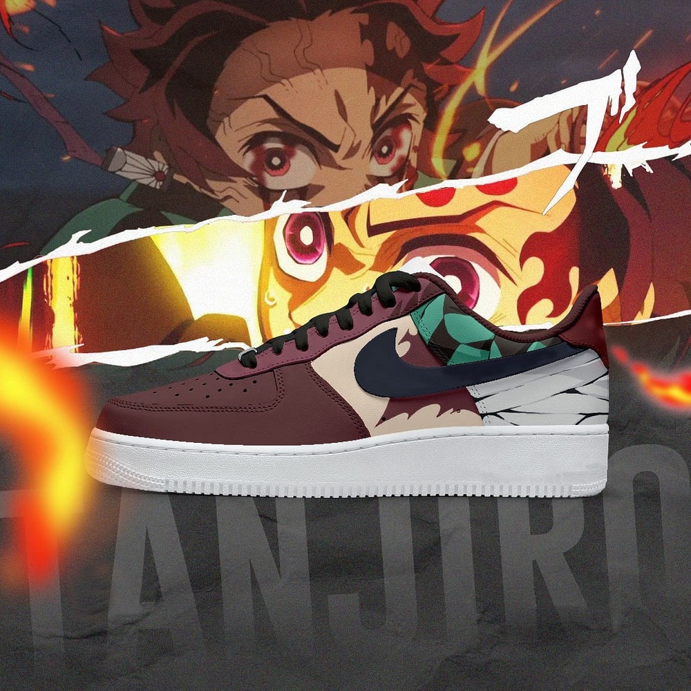 Tanjiro Demon Slayer NAF Shoes