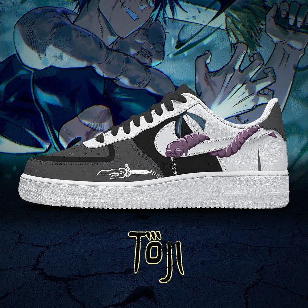 Toji Fushiguro No.1 Jujutsu Kaisen AF1 Shoes