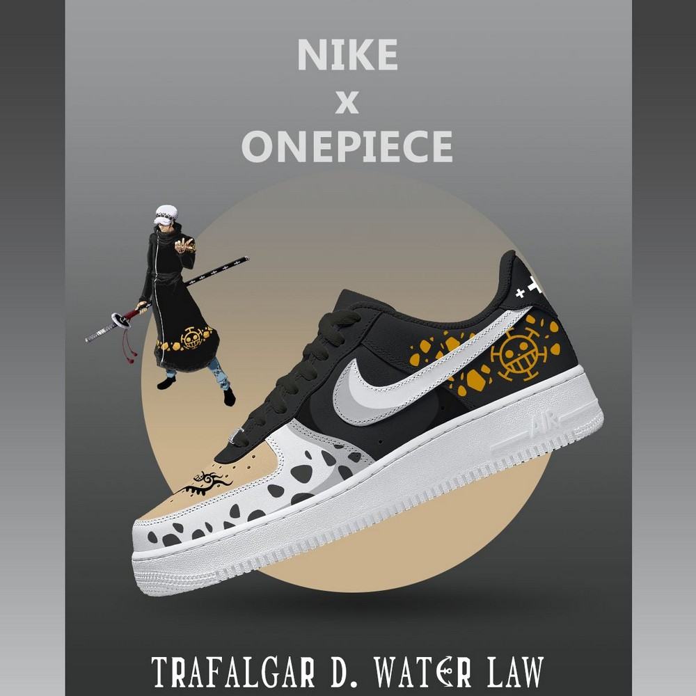 Trafalgar D. Water Law V.3 One Piece Limited Low Top Shoes