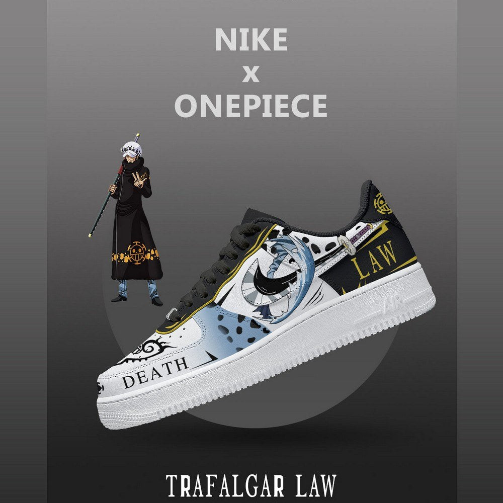 Trafalgar D. Water Law V.5 One Piece Limited Low Top Shoes