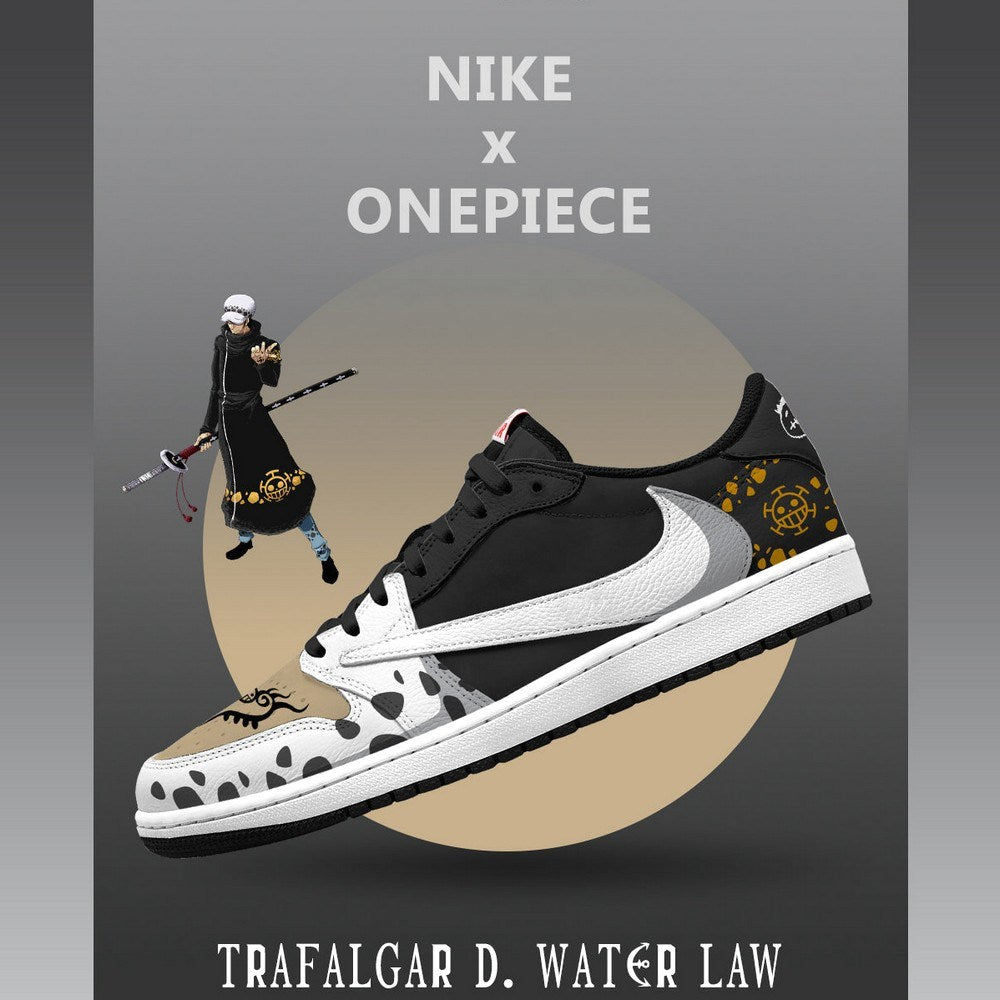 Trafalgar D. Water Law V.7 One Piece Limited Low Top Shoes
