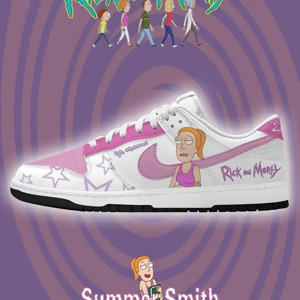 Summer Smith V.4 Rick and Morty Low Top Shoes