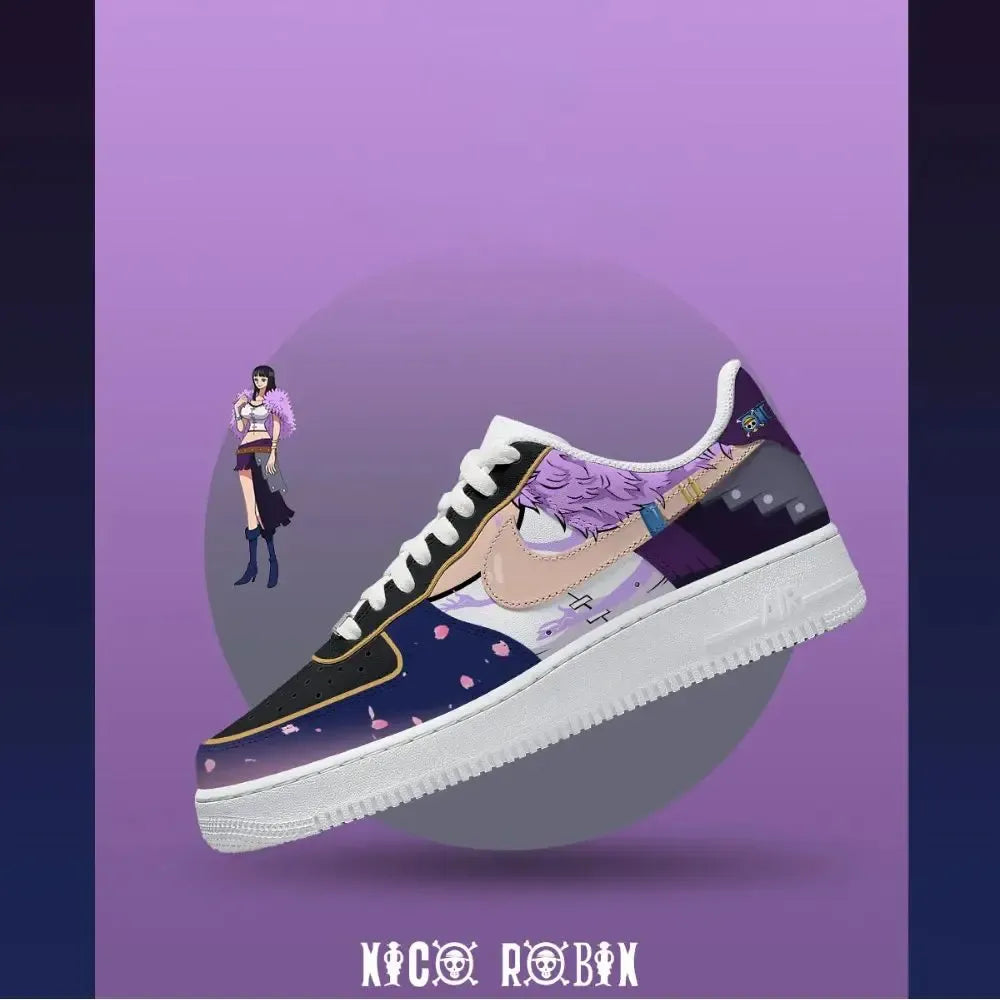 Nico Robin V.2 One Piece Limited Custom Low Top Shoes