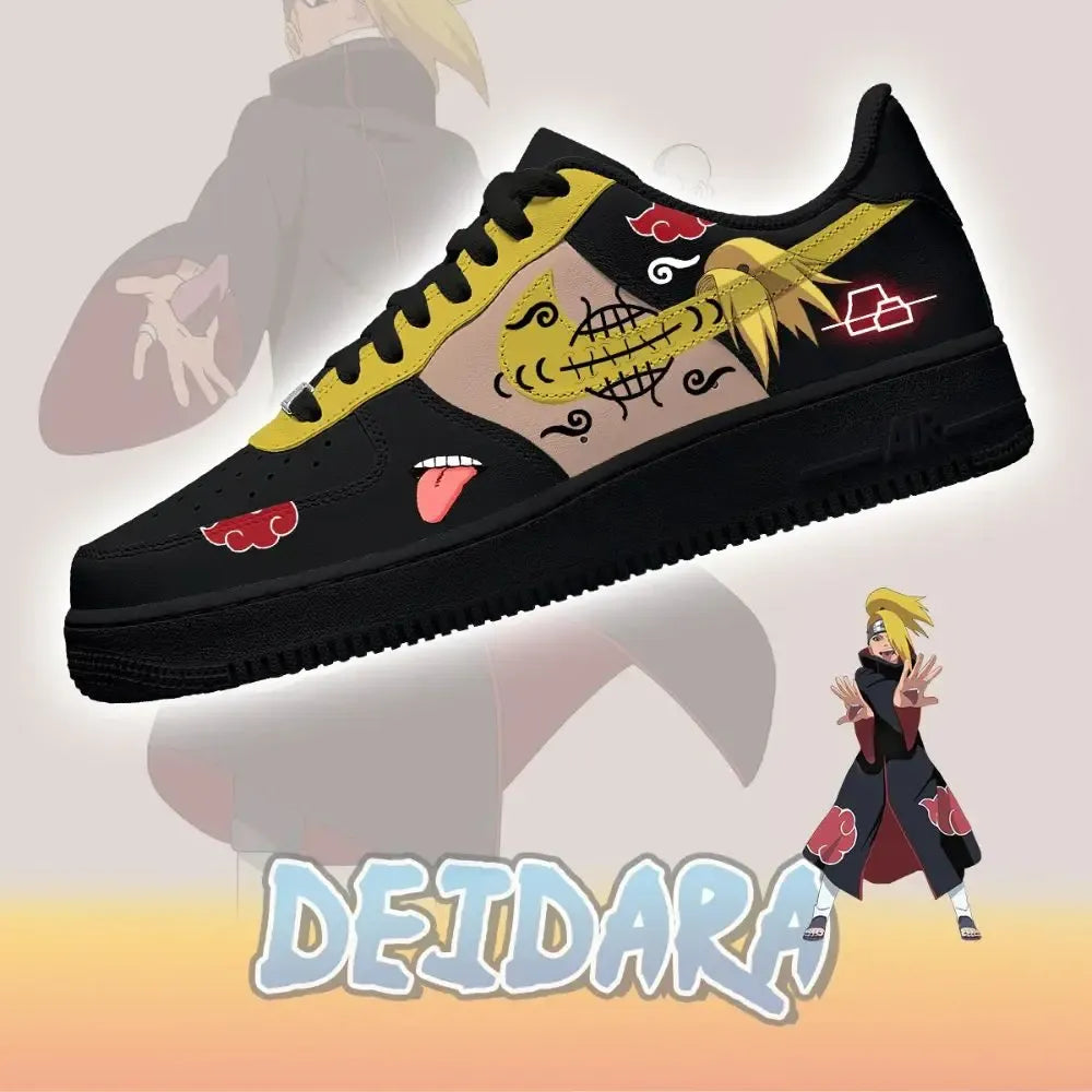 Deidara No.3 Naruto Limited Custom Low Top Shoes