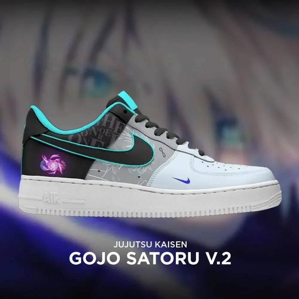 Gojo Saturo V.2 Jujutsu Kaisen Custom Low Top Shoes