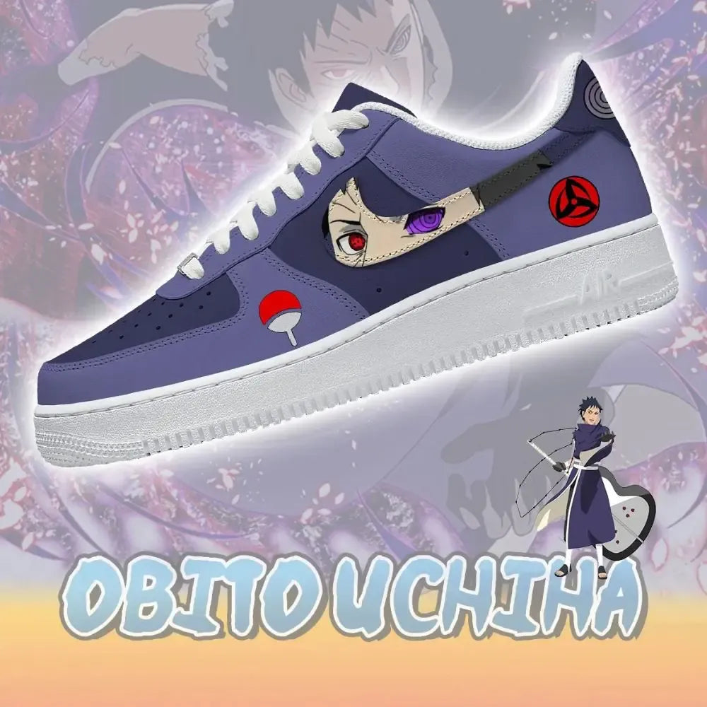Obito Uchiha Naruto Limited Custom Low Top Shoes