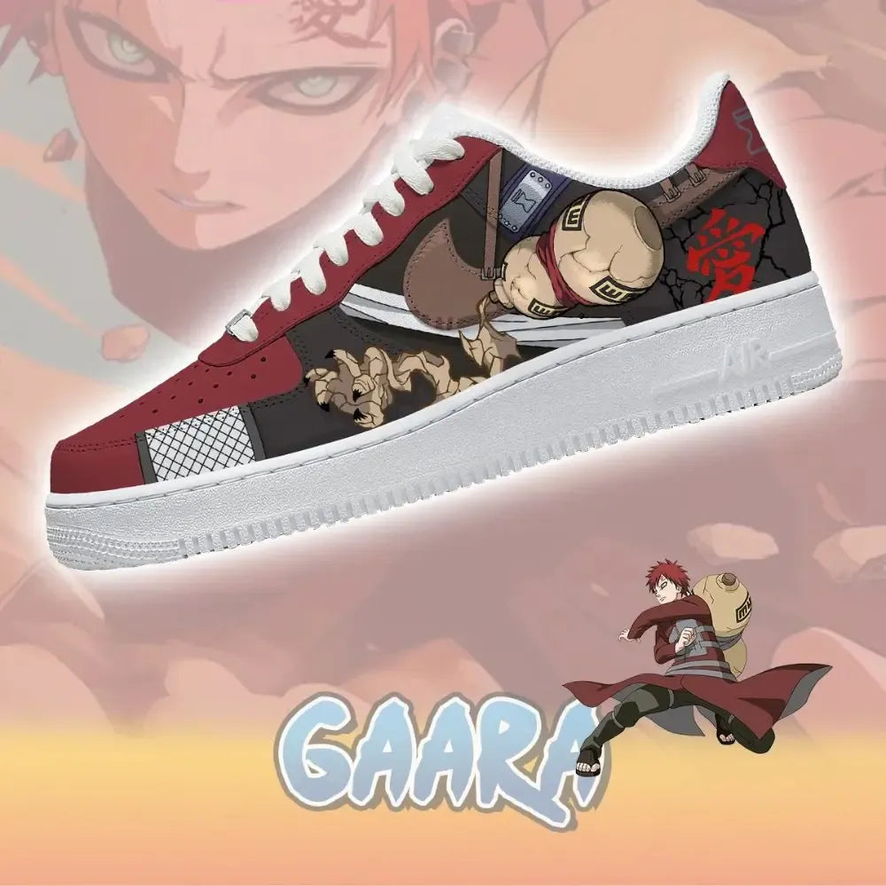 Gaara V.2 Naruto Limited Custom Low Top Shoes