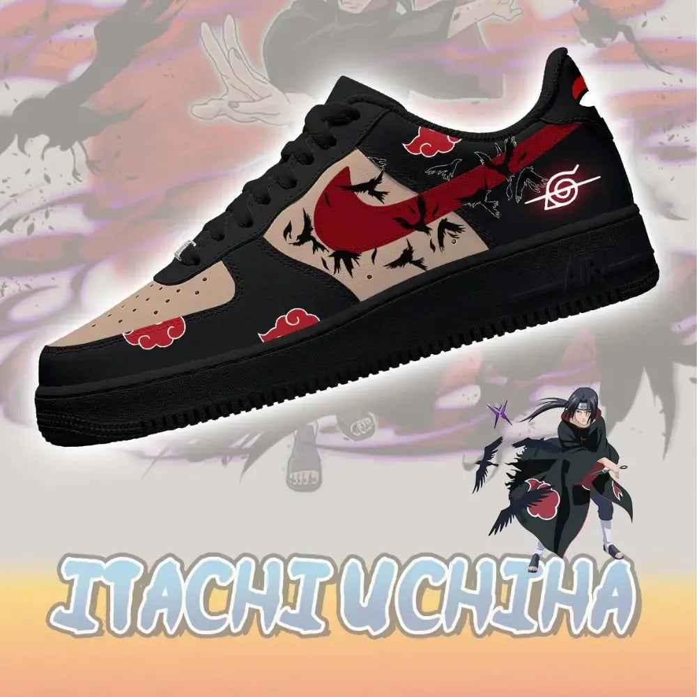 Itachi Uchiha No.6 Naruto Limited Custom Low Top Shoes