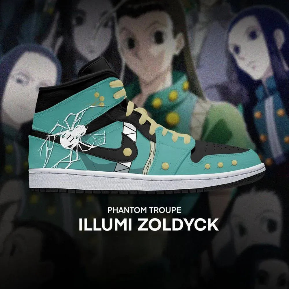 Illumi Zoldyck Hunter x Hunter Custom High Top Shoes