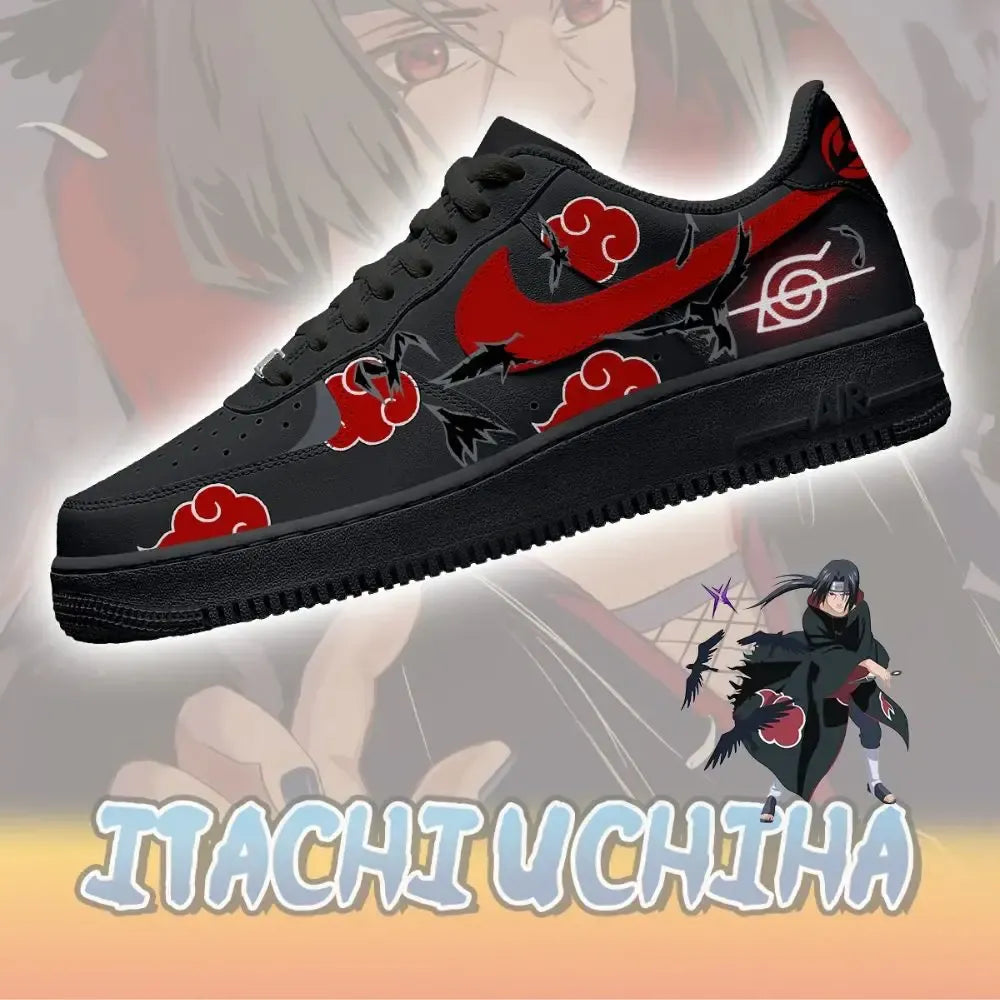 Itachi Uchiha V.7 Naruto Limited Custom Low Top Shoes