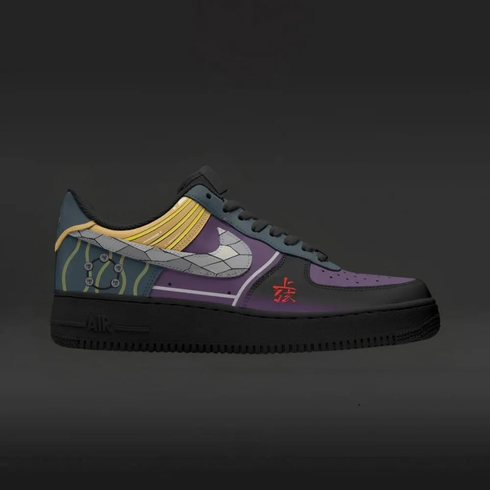 Hantengu Demon Slayer Custom Low Top Shoes