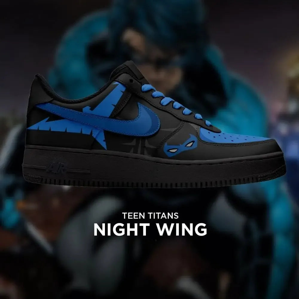 Night Wing Teen Titans Low Top Shoes