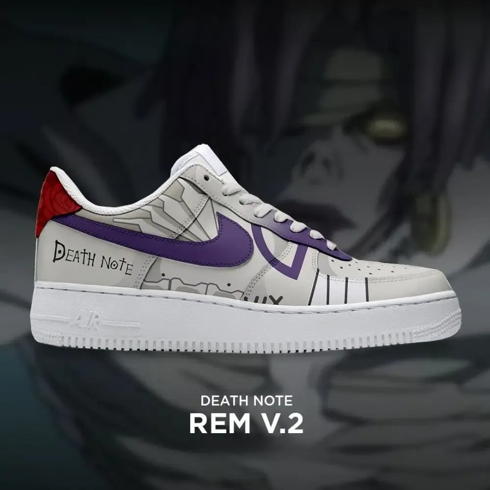 Rem Death Note Custom Low Top Shoes