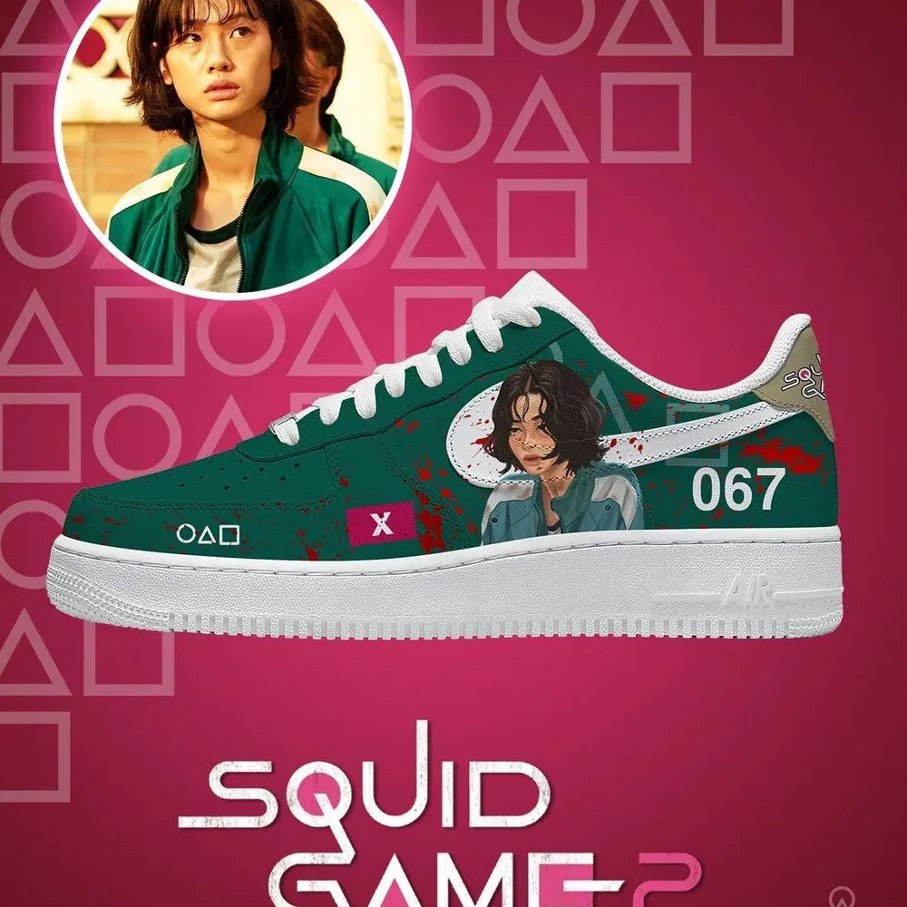 Kang Sae-byeok V.1 Squid Game Custom Low Top Shoes