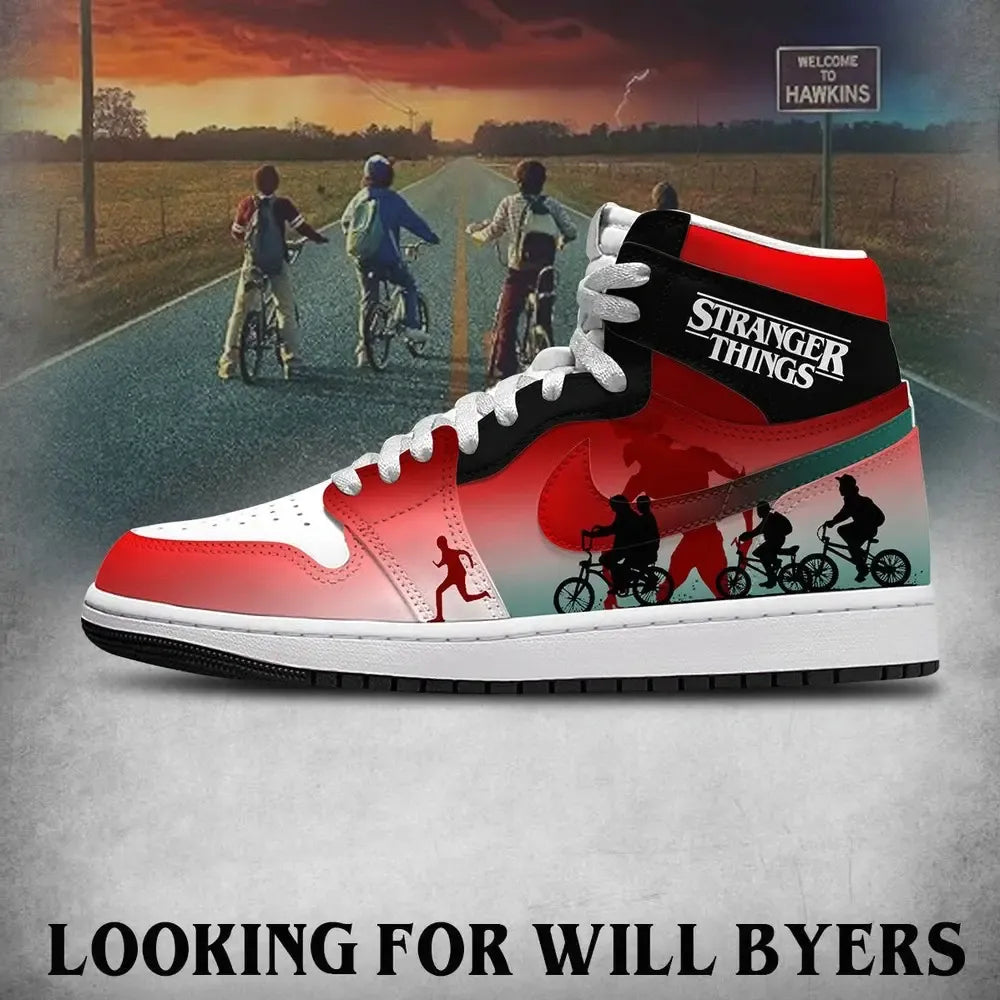Will Byers V.2 Stranger Things Custom High Top Shoes