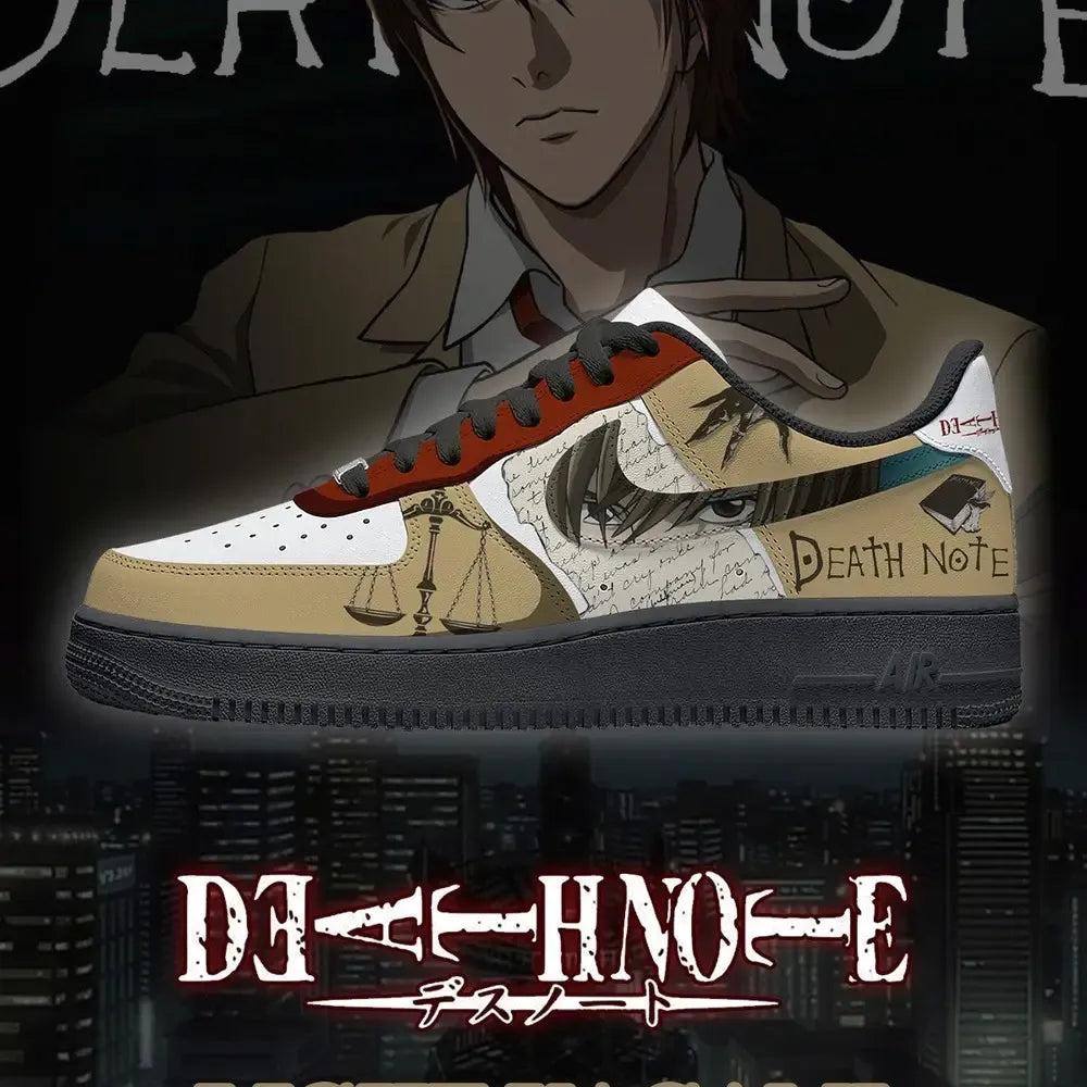 Light Yagami V.2 Death Note Limited Low Top Shoes