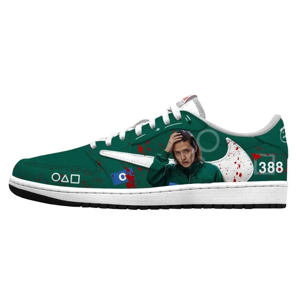 Player 388 V.2 Squid Game Custom Low Top Shoes